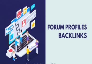 Manage 500 High Quality Forum profile backlinks for Your Site