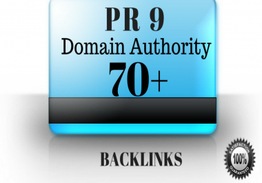 Get PR9 - Domain Authority 70+