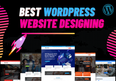 Design & develop responsive,  fast,  SEO friendly WordPress website