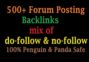 Boost your Site Alexa Rank with 500 Forum Posting backlinks