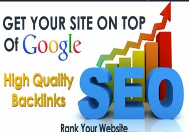 i will provide you high quality backlinks to increase your website ranking
