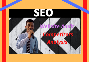 I will audit website and provide competitor analysis report