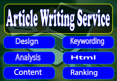 I will provide 1000 words unique Article and content writing for your website