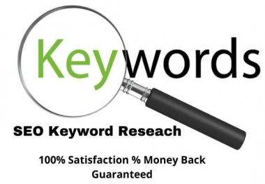 I will do SEO Keyword Research that actually ranks.