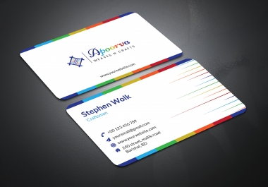 I will make an outstanding business card for you.