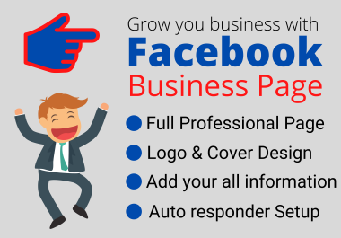 I will Create Profesational Facebook Business Page