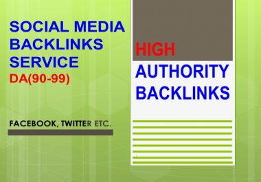 I will Create 20 Social Media Profile Backlinks with high DA 90+ for Google SEO