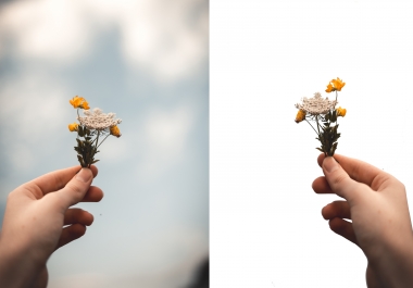 I will do photo background remove and any photo editing