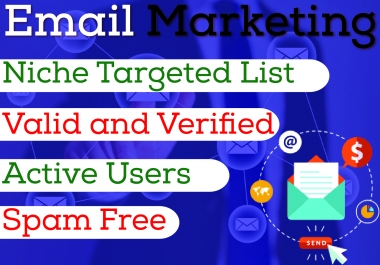 Start your Email Marketing with 2000 Niche Targeted Email list