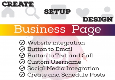 I will Create,  Setup and Design Impressive Instagram Business Page