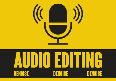 repair,  clean up,  edit,  denoise your audio file using adobe audition and audacity