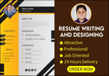 I will design Eye-Catchy and Professional Resume