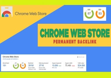 SEO rank Blast - Quality backlinks from Google Chrome DR&gt 93 - Rank the first page quickly 2024