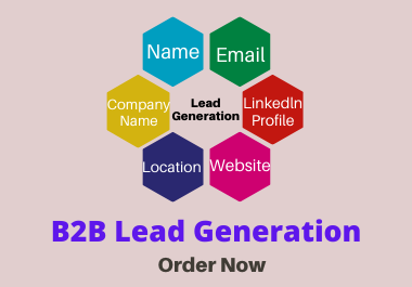 I will provide targeted B2B Lead Generation with 100 Satisfaction