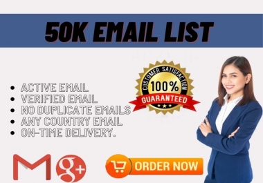 I will collect niche target 30k email list