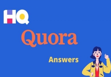 I will provide 10 satisfactory High Quality Quora answers