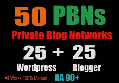 Develop 50+ Baclink,  web 2.0 and Dofollow with high DA/PA in your page with amazing website