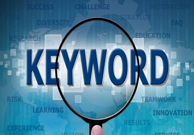 I will do seo keywords research with competition analysis