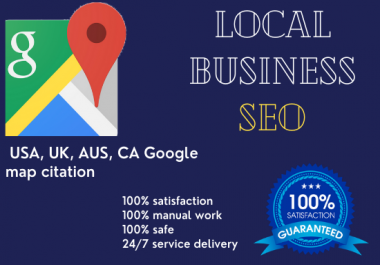 I will do 1000 google map citation within 2 days for you