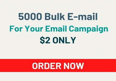 I Will Collect 5000 VERIFIED Bulk Email For You