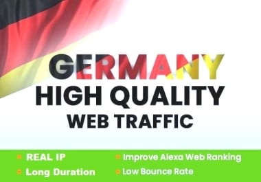 30000+ German TARGETED Organic Website Visitors for 15 days