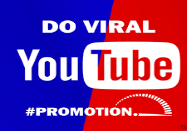 YouTube Video Marketing Organic,  High Quality And Fast Delivery for 5