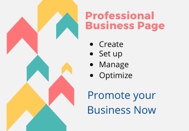 I will create & set up impressive Facebook business page