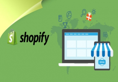 I will create shopify dropshipping store and shopify website