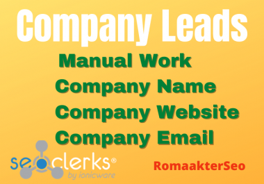 I will collect perfect company leads based on your targeted area for business to business service