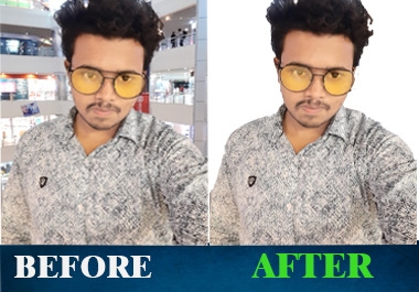 I will do professional photoshop editing for 10 images.
