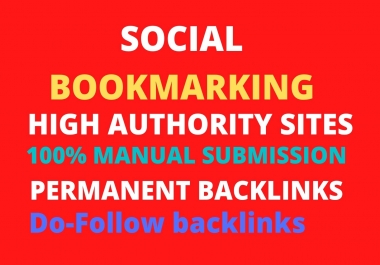 I will create high quality social bookmarking SEO backlinks