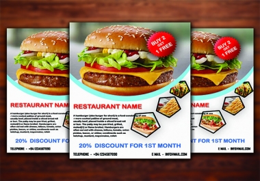 I will design creative flyer and poster design