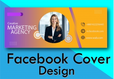 I will design professional social media cover for you