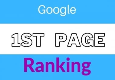 I will Promote Guaranteed rank your website on google 1st page