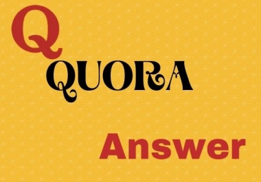 Promote your website 3 High quality Quora Answer with your targeted traffic