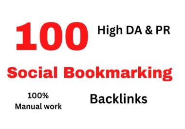 I will create manually 200 Social Bookmarking SEO Backlinks