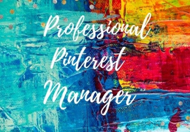 I will be professional Pinterest marketing manager and grow it