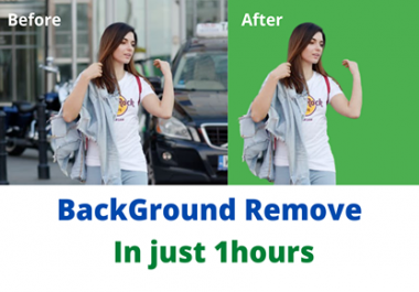 remove or change Background any Kind of image or product in 1 hour