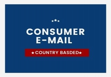 1k Fresh and Dynamic USA based consumer email