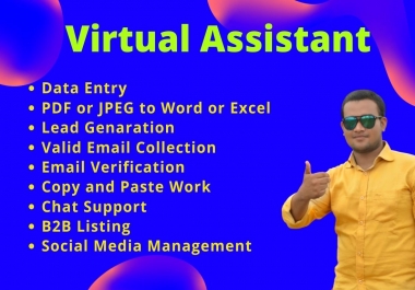 I will be your individual virtual assistant