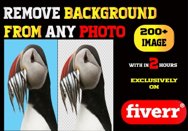 I will do superfast background remove perfectly