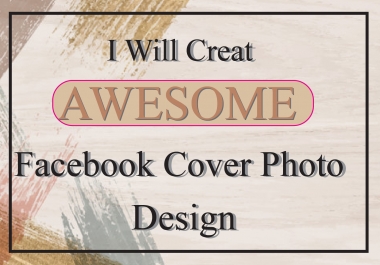 I will create a professional Facebook cover photo