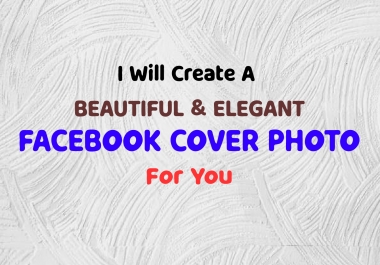 I will create a beautiful & elegant cover for you.