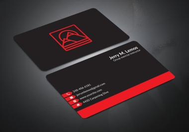 I Will Design Minimalist Business Card Within 6 Hours