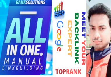 I will build high quality dofollow SEO backlinks for google top ranking