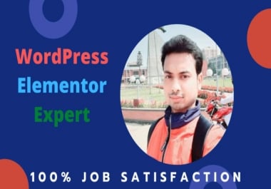 I will install WordPress,  setup theme, import demodata & do customization