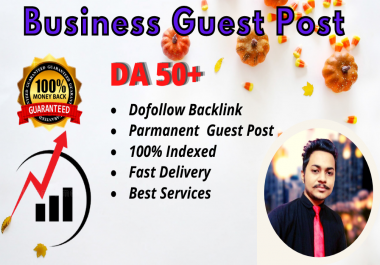 I Will Publish a Business Guest post on DA 50 Plus Business website