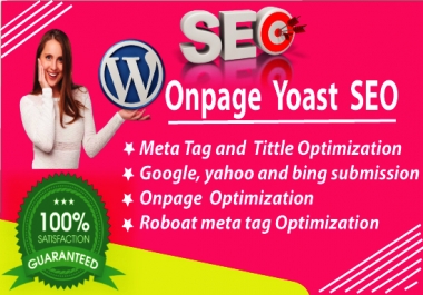 Very excellent WordPress on page SEO by Yoast