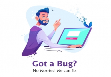 I will do any html css bug fixing or add new feature