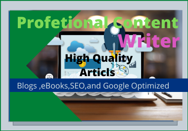 Article Writing,  Content Writing,  Blog Writing in any Topic for 2000-3000 words for